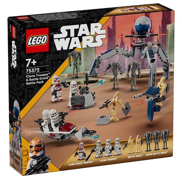 LEGO Star Wars 2024 sets Clone vs Droid