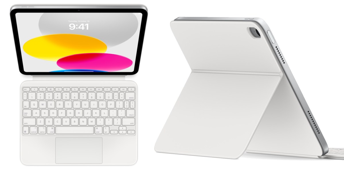 Apple's Magic Keyboard Folio complements your 10.9-inch iPad at