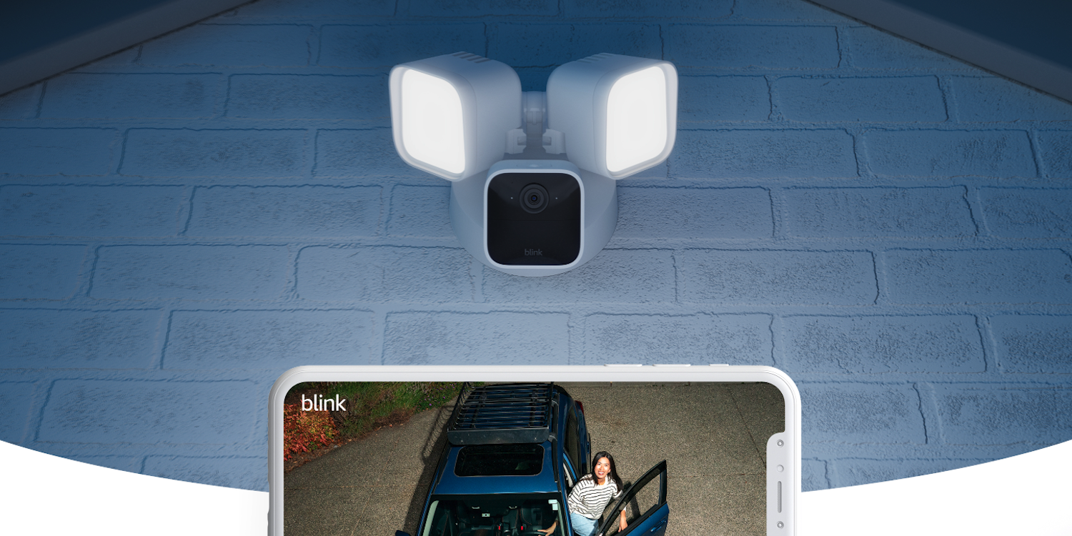 Blink Wired Floodlight Camera + Video Doorbell