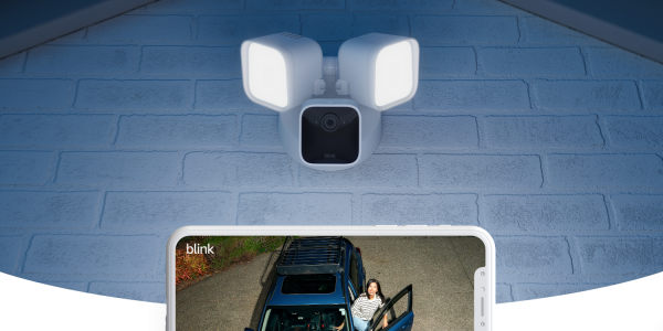 Blink Wired Floodlight Camera + Video Doorbell
