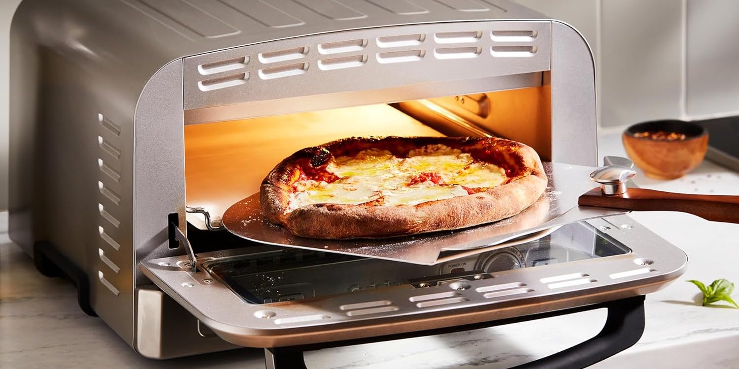 Save $177 on the 2023 Cuisinart Indoor Pizza Oven with stone and