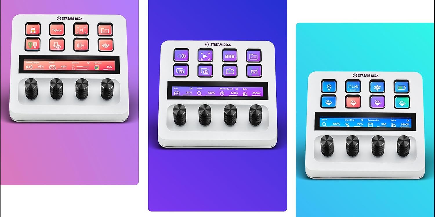 Elgato's all-white Stream Deck MK.2 and Plus models now start from $130