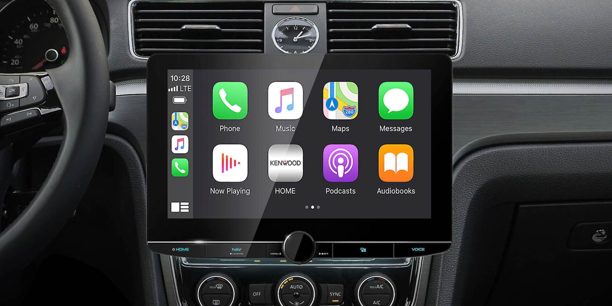 Kenwood wireless CarPlay and Android Auto receivers up to 301 off