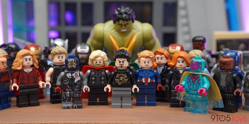 LEGO Avengers Tower minifigures