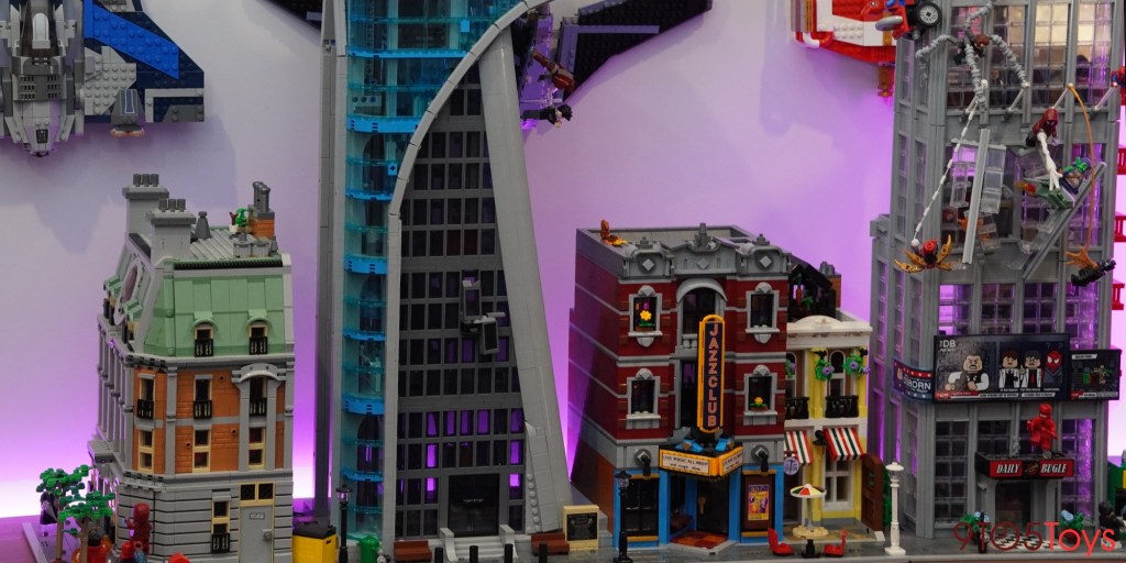 LEGO Avengers Tower scale