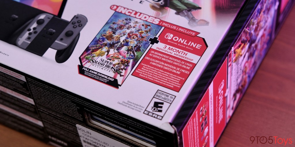 Cyber Monday Nintendo Switch OLED Bundled w Super Smash Bros. Ultimate