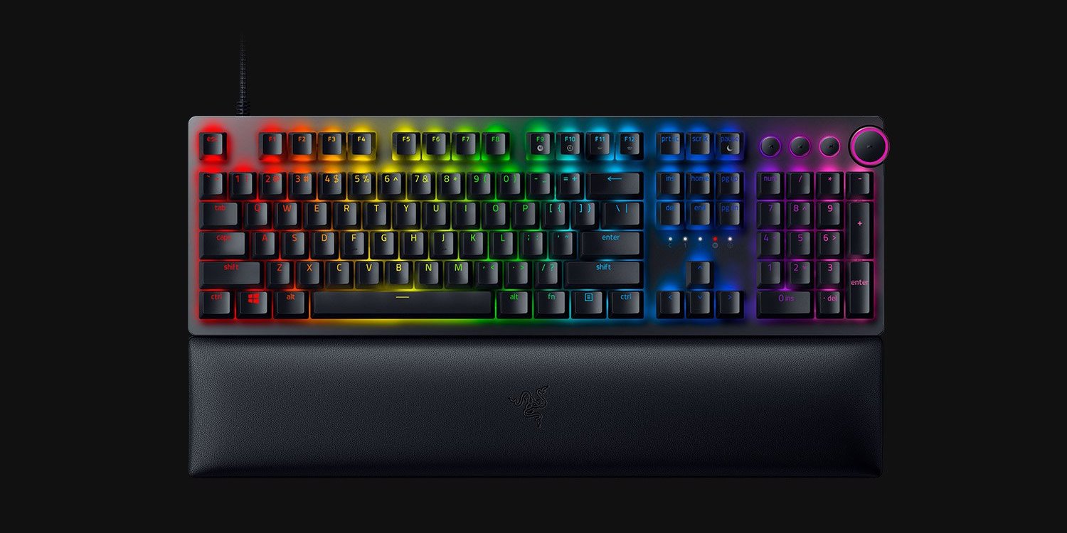 Razer's RGB Huntsman V2 Optical Keyboard now matching Amazon low at ...