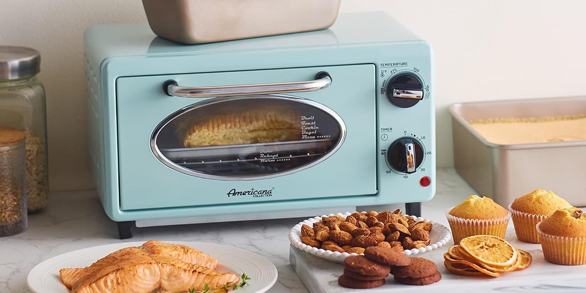 Elite Gourmet's Americana retro toaster ovens brighten up your