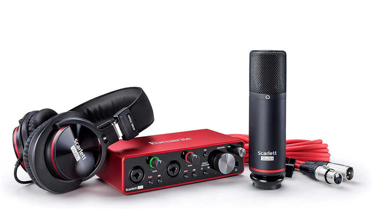 Focusrite's Scarlett 2i2 Studio 3rd gen recording bundle falls to