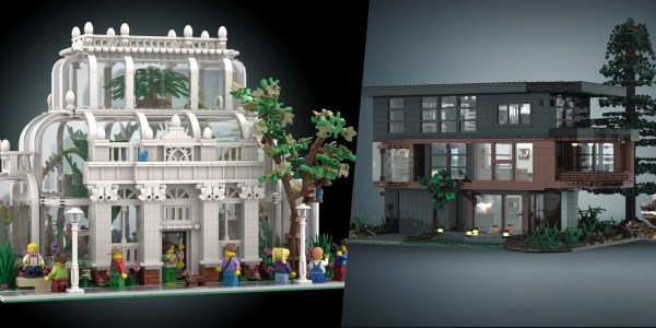 LEGO Twilight botanical garden