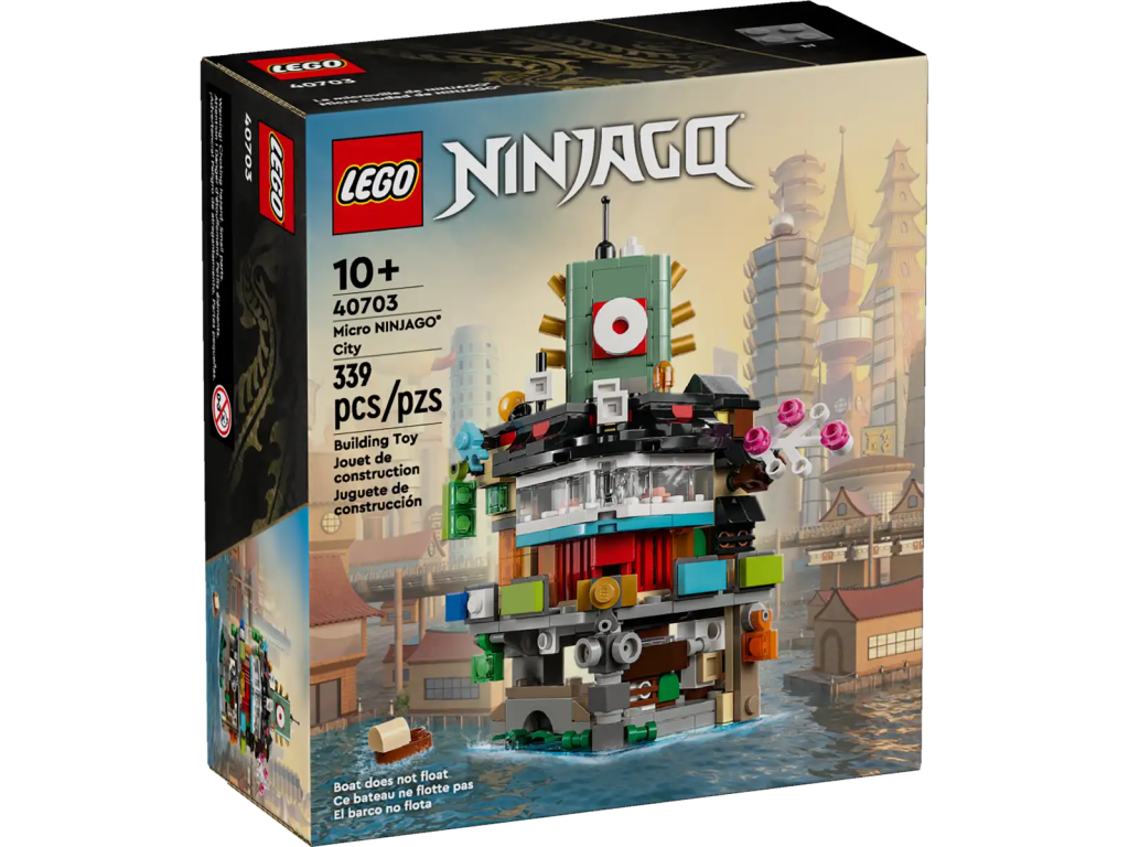 LEGO Micro Ninjago City box