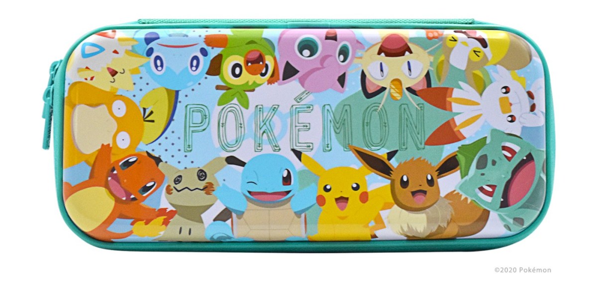 HORI's Pokémon Pikachu & Friends Vault Case protects your Switch and 10  games down at $20