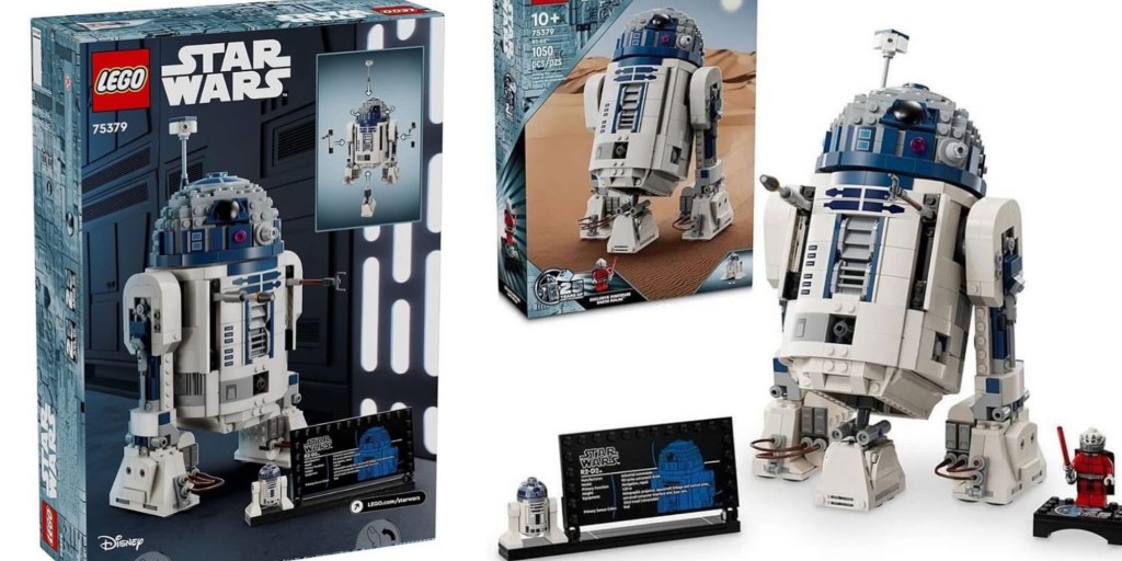 A smaller LEGO 75379 R2-D2 revealed for LEGO Star Wars 25th
