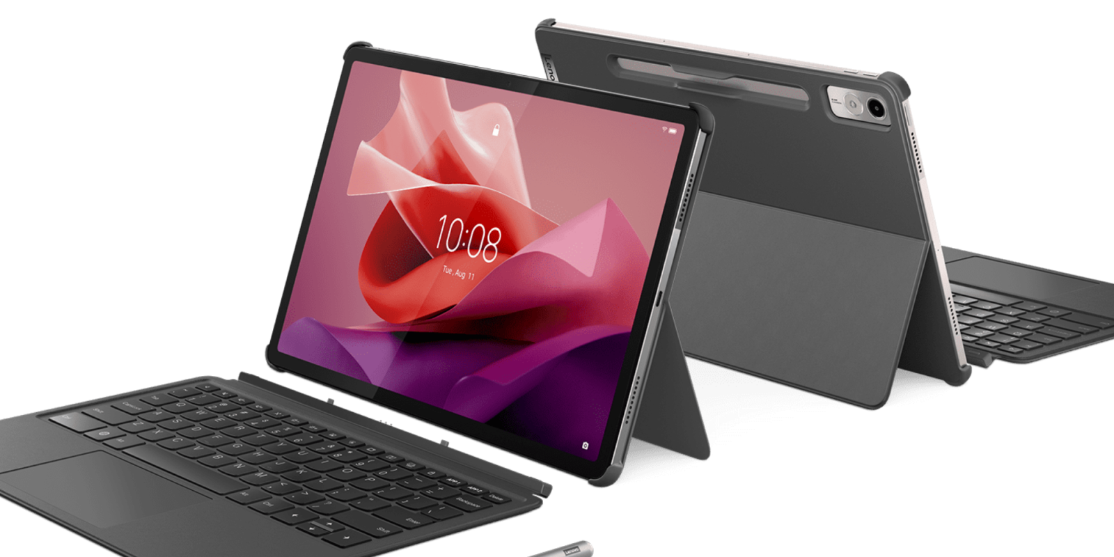 an open laptop computer sitting on top of a table