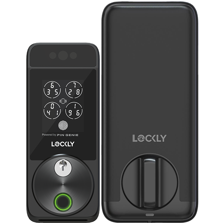 New Lockly Visage Apple HomeKey smart lock and Matter hub