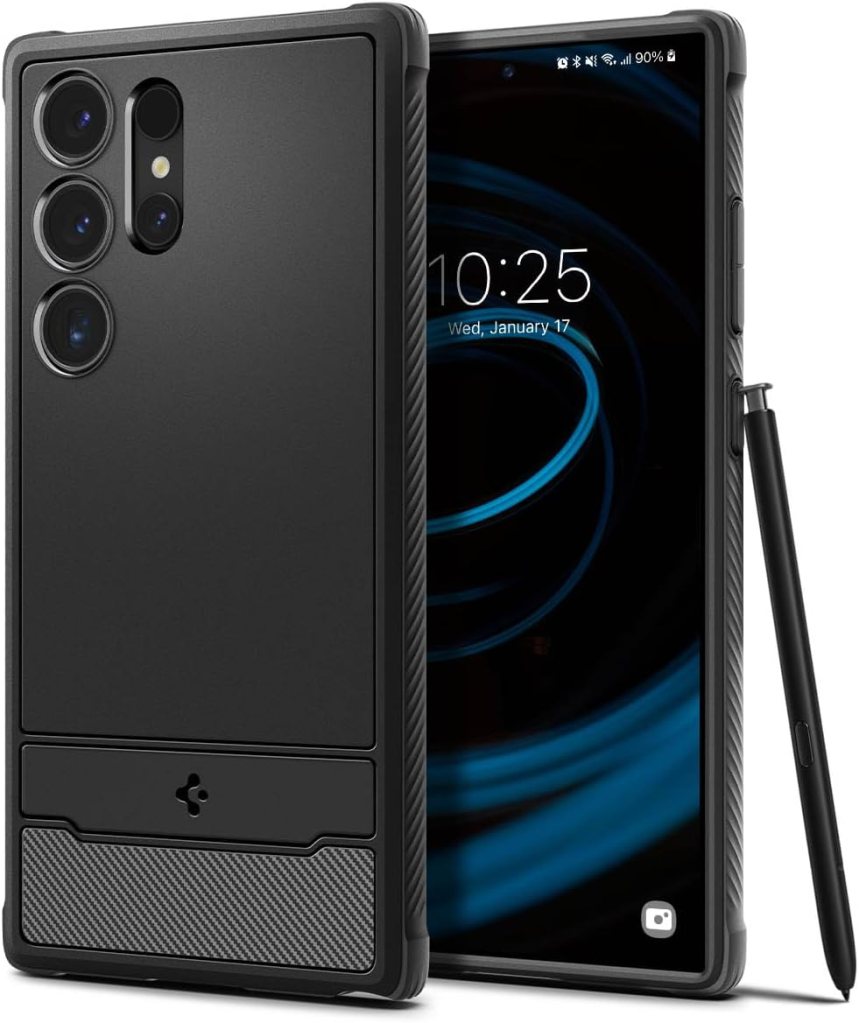  Spigen Ultra Hybrid Designed for Galaxy S24 Ultra Case (2024),  [Anti-Yellowing] [Military-Grade Protection] - Zero One : Cell Phones &  Accessories