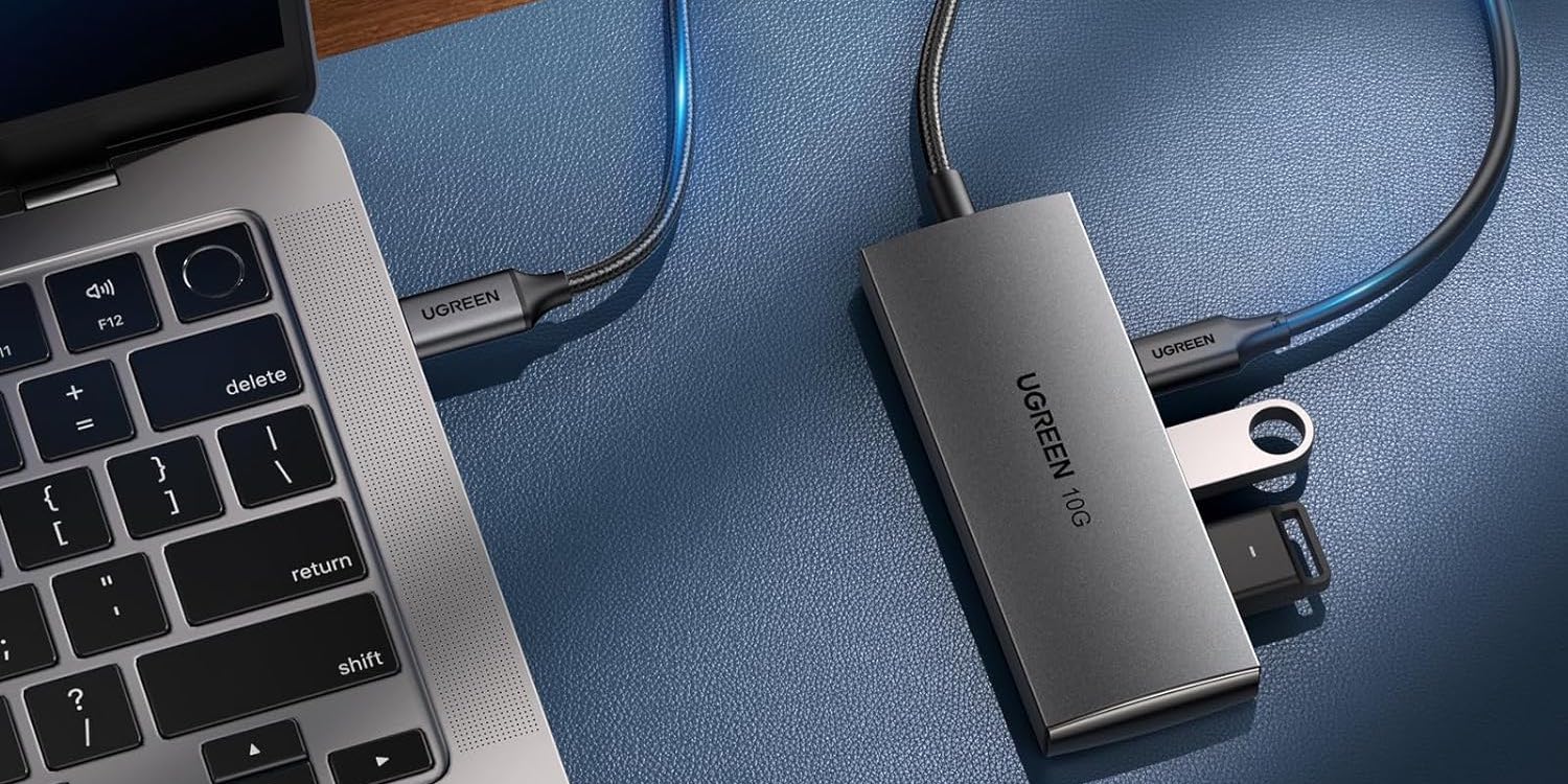 Score a 4-port 10Gb/s UGREEN USB-C hub starting from just $20 Prime shipped  today
