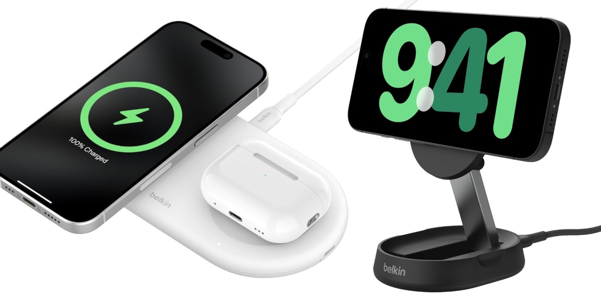 Belkin Qi2 chargers debut with folding and 2-in-1 designs