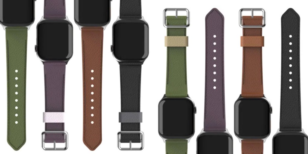 otterbox cactus leather watch bands