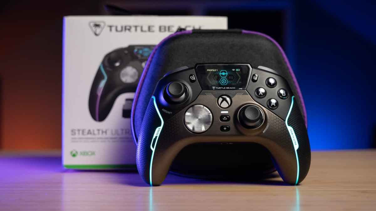 Turtle Beach unveils Stealth Ultra, a smart gaming controller with a screen  for your social media