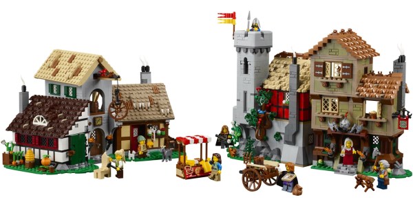 LEGO Medieval Town Square