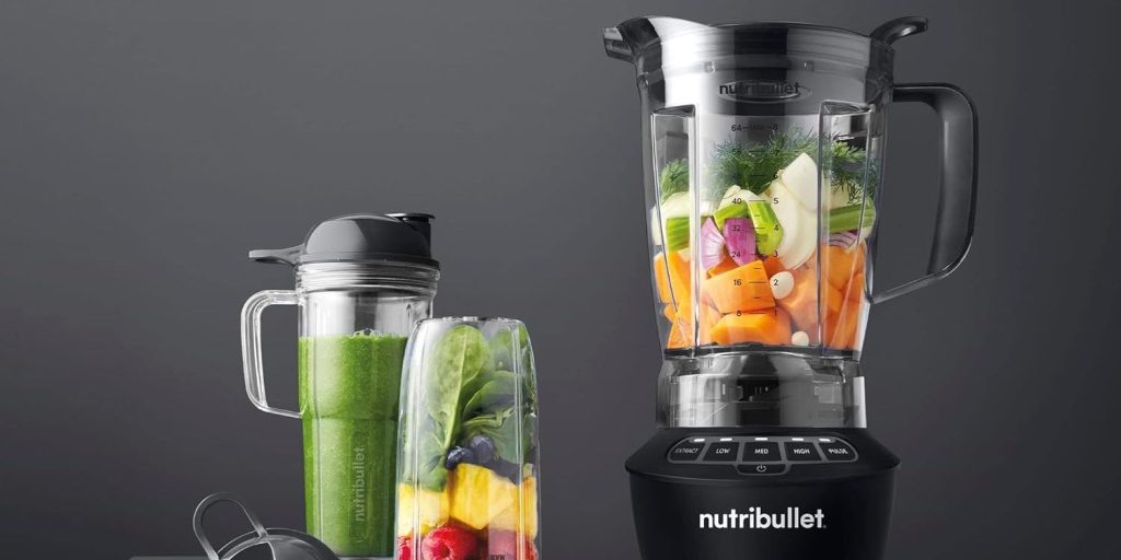 Nutribullet 1,200W Blender Combo with to-go cups up to $50 off at $100  shipped