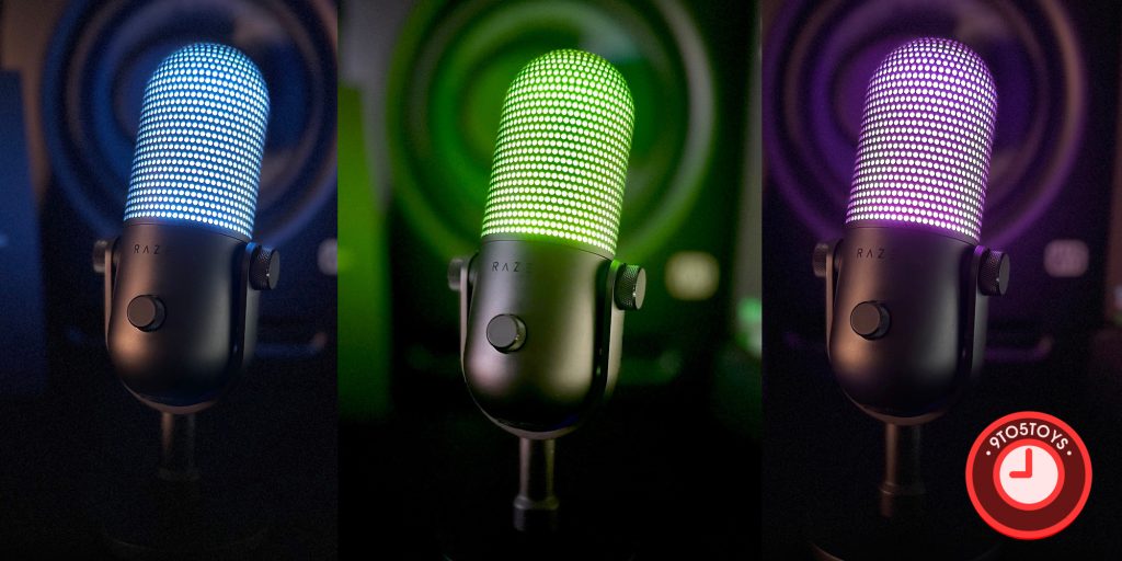 Razer debuts new Seiren V3 Chroma mic with 360-degree lighting