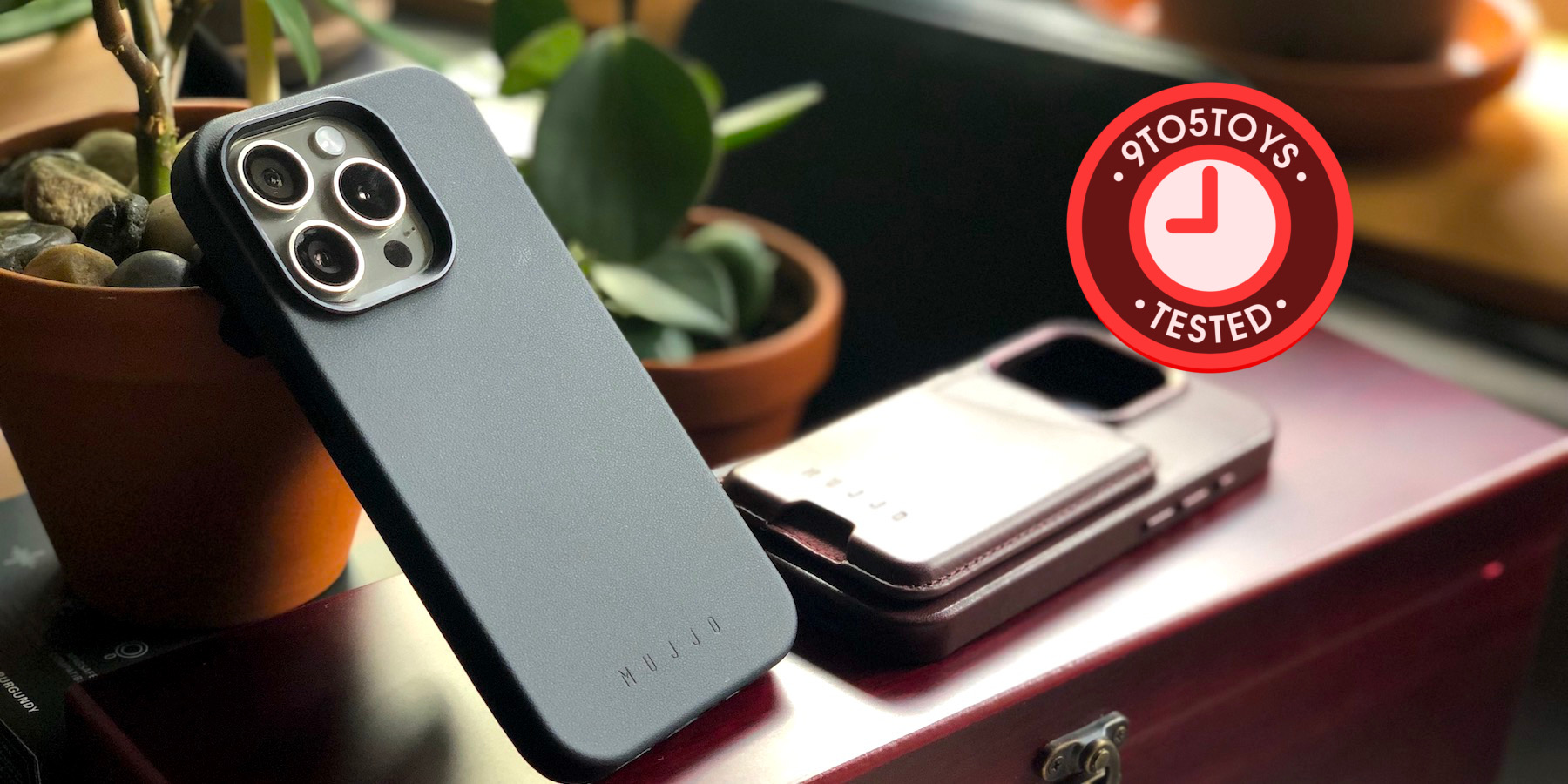 One of the best iPhone 15 leather alternative cases out there MUJJO MAIZCASE sees rare deal to 39