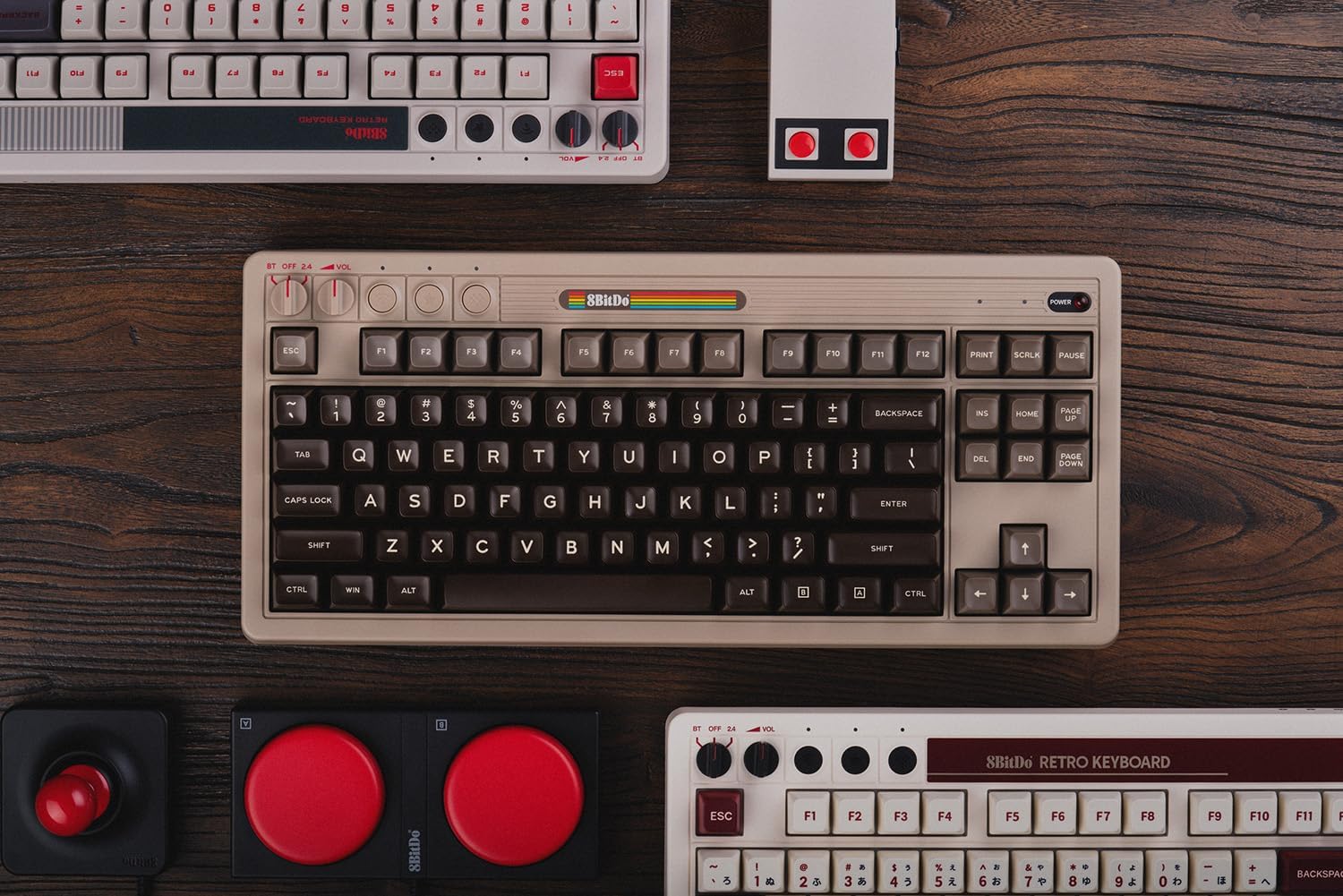 8BitDo's new wonderfully retro C64 keyboard with Super Buttons and