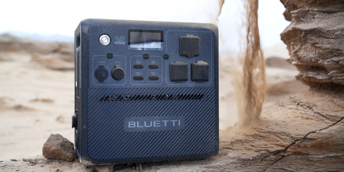 BLUETTI AC240 IP65 All-Weather Portable Power Station