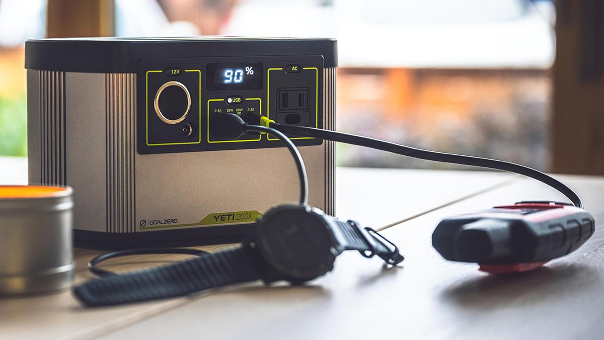 a close up of a device
