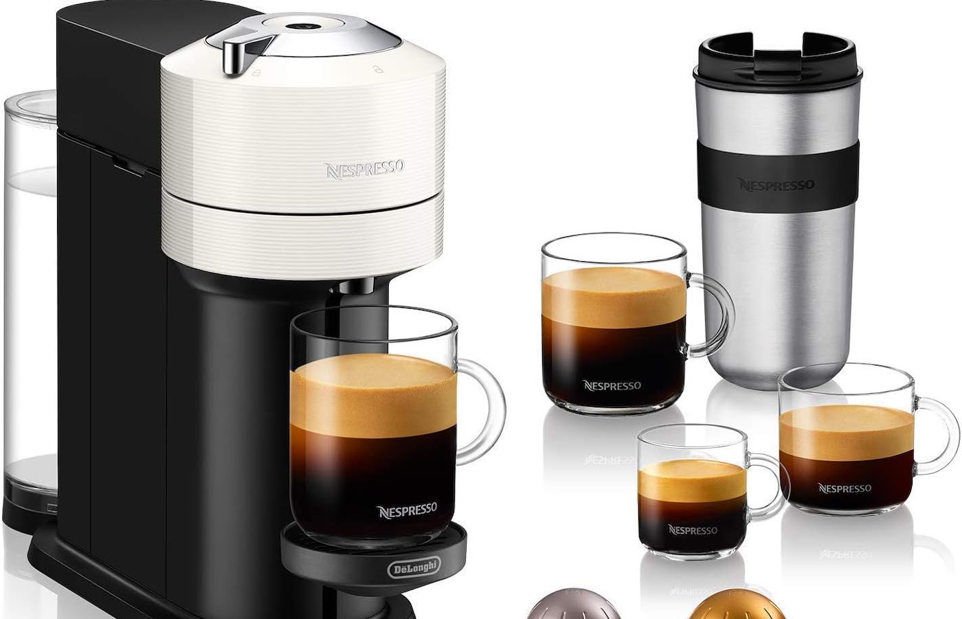 Nespresso Vertuo Next Coffee and Espresso Maker by De'Longhi