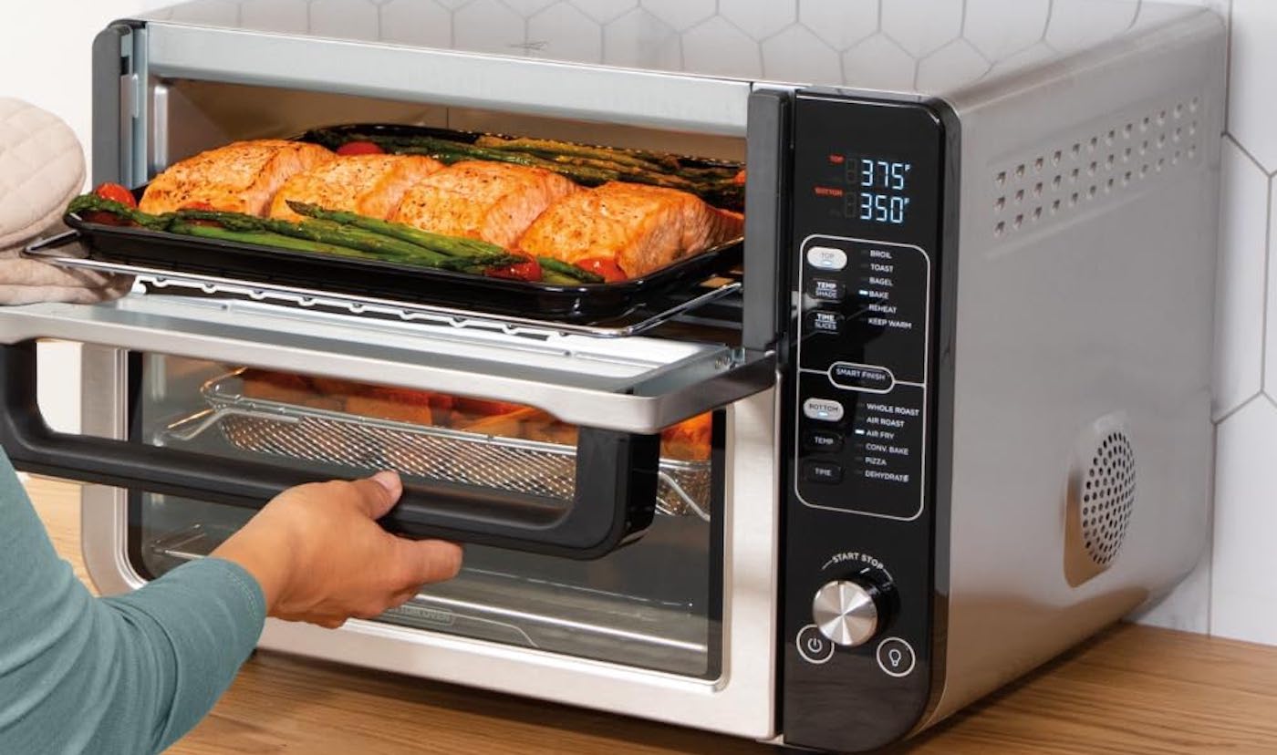 Ninja DCT451 12-in-1 Smart Double Oven with FlexDoor