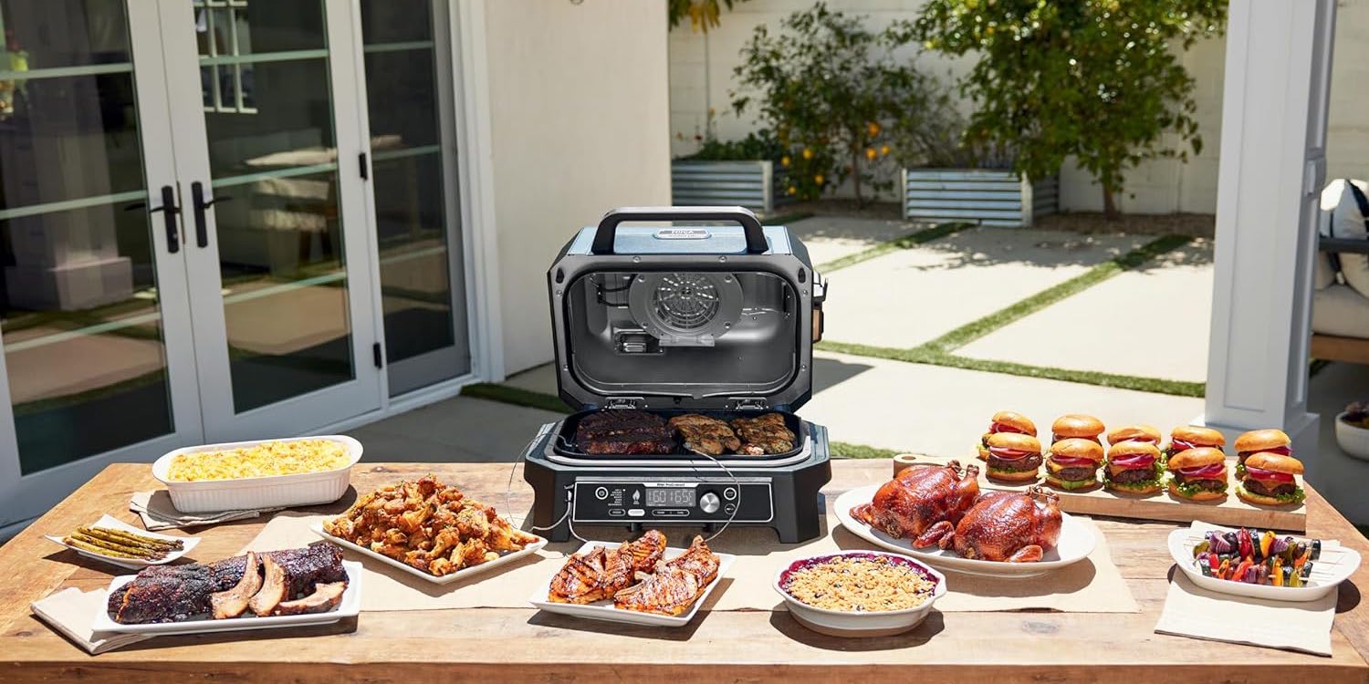 Ninja OG951 Woodfire Pro Connect Premium XL Outdoor Grill & Smoker