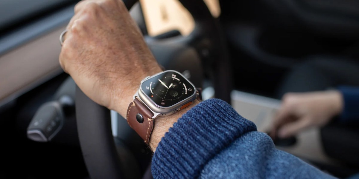 Burton Goods Pilot Leather Apple Watch Strap