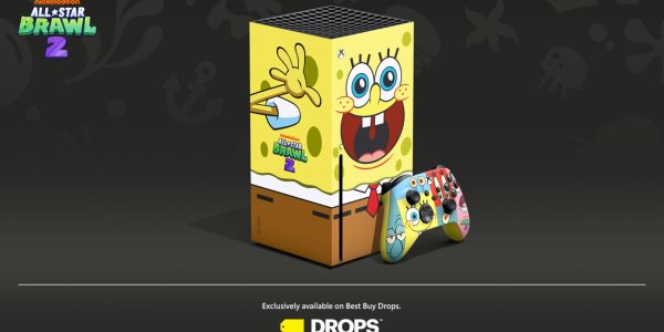 SpongeBob Xbox Series X console