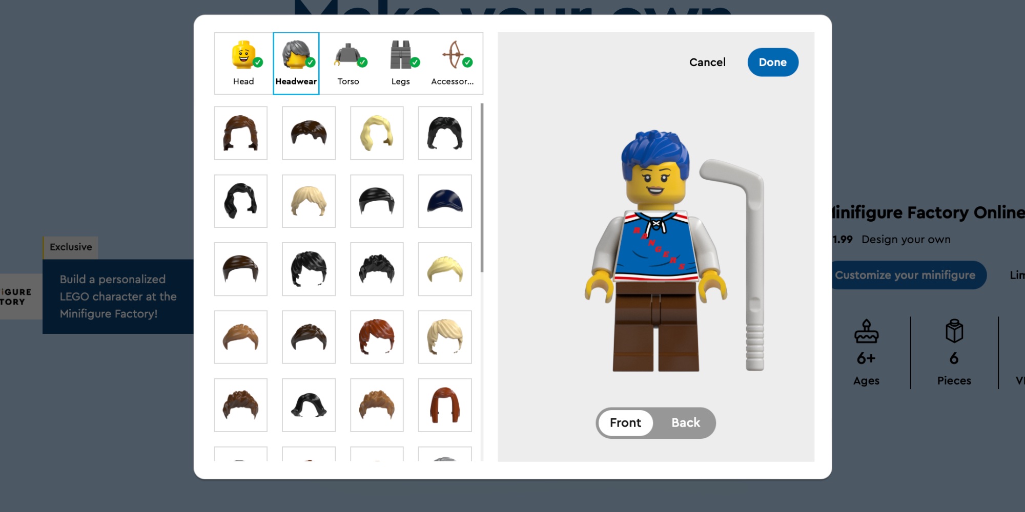 LEGO minifigure Factory returns with another round of custom minifig