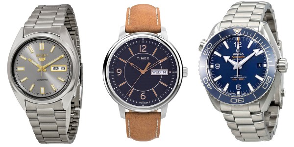 Best watch deals-Tissot-Omega-Timex
