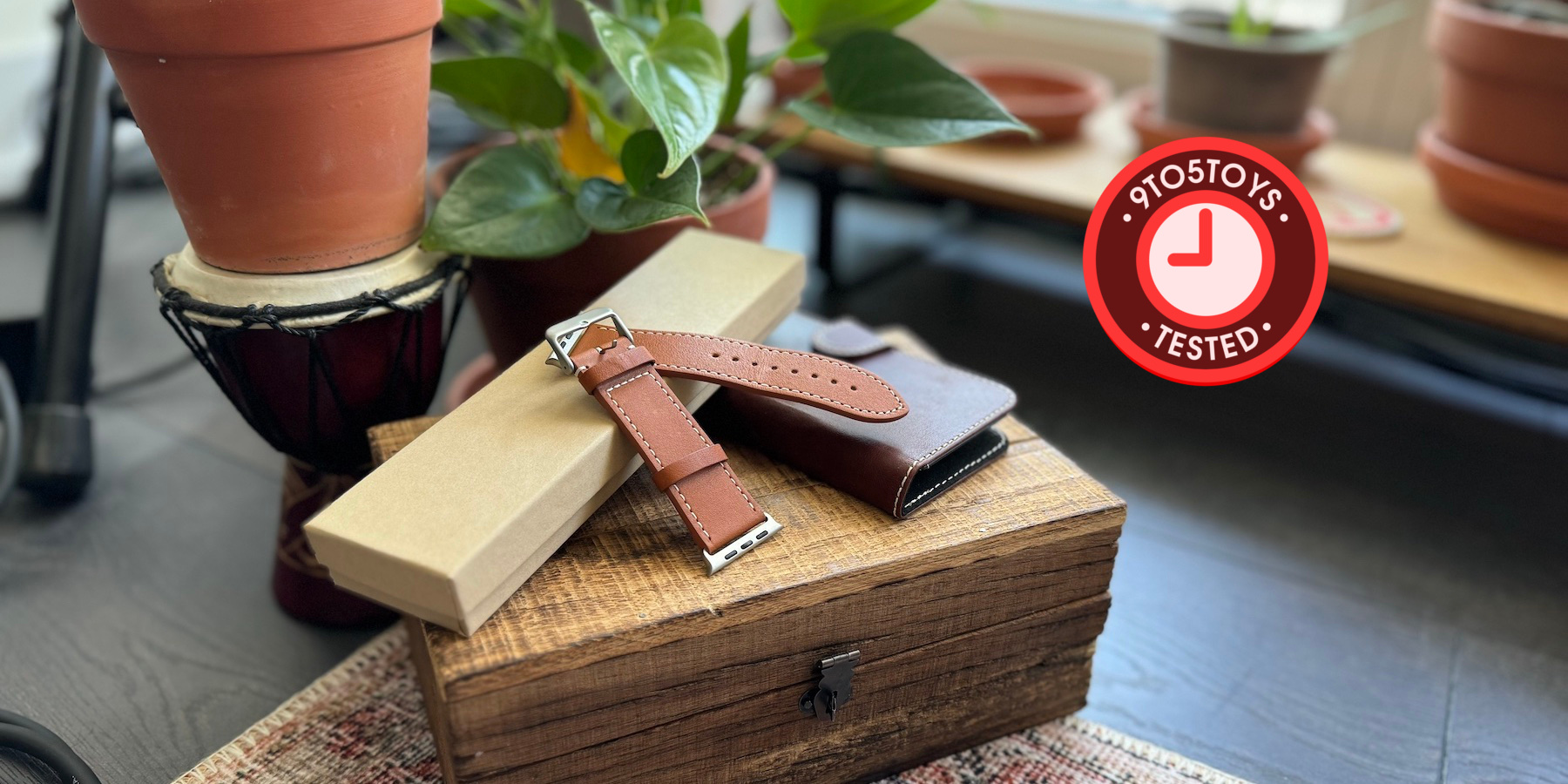 Burton Goods Heritage Leather Apple Watch Strap
