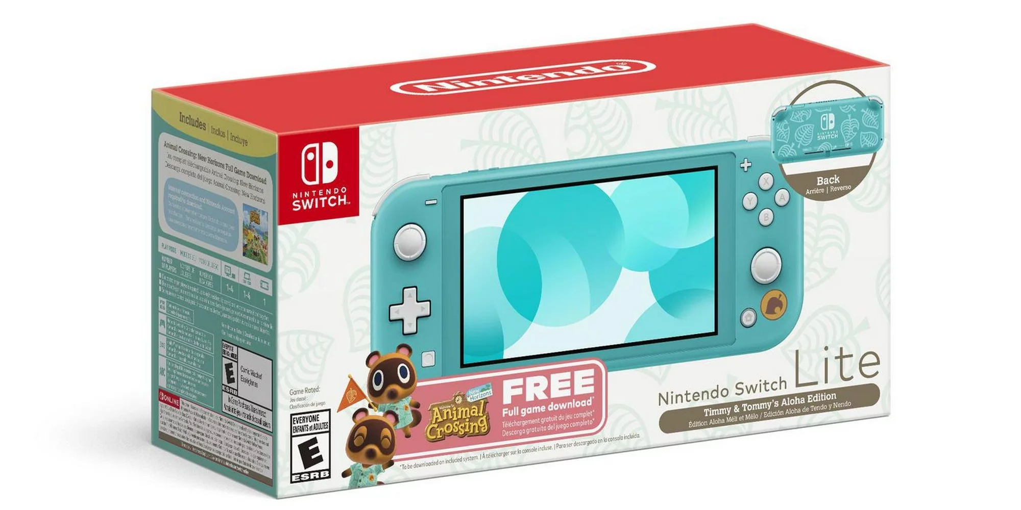 Aloha Animal Crossing New Horizons Nintendo Switch Lite console bundle ...