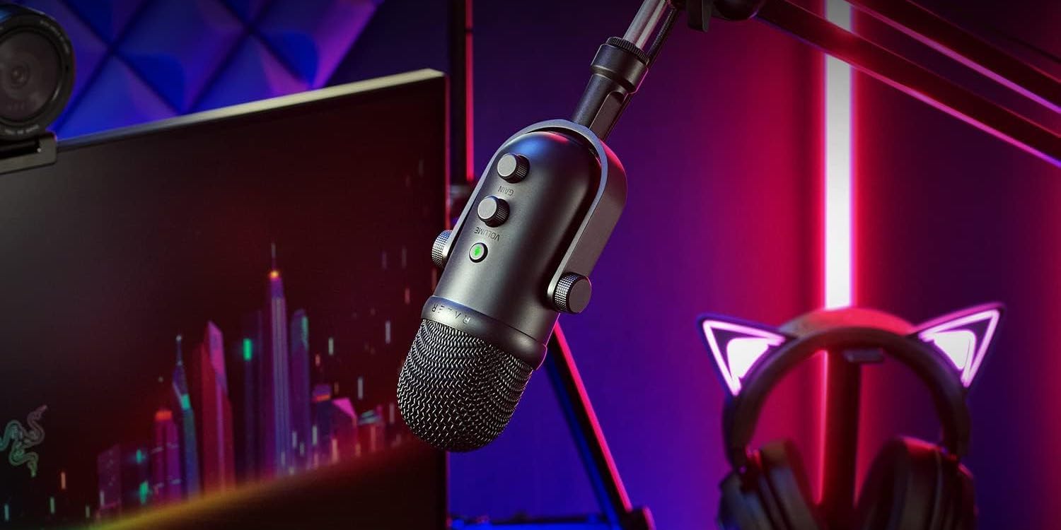 Razer's current-gen Seiren Pro USB Microphone hits $100 Amazon all