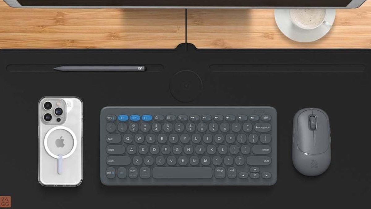ZAGG Desk Mat with wireless charging