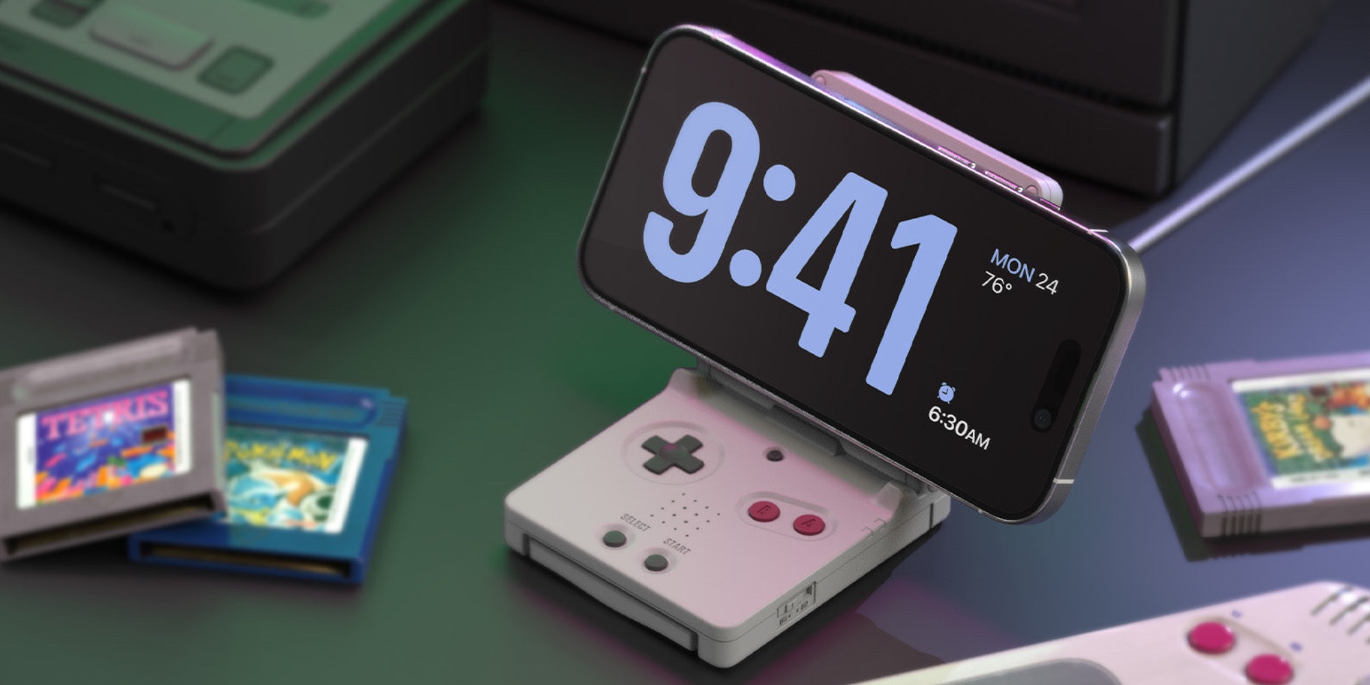 elago brings Game Boy Advance SP vibes to its newest MagSafe charging stand