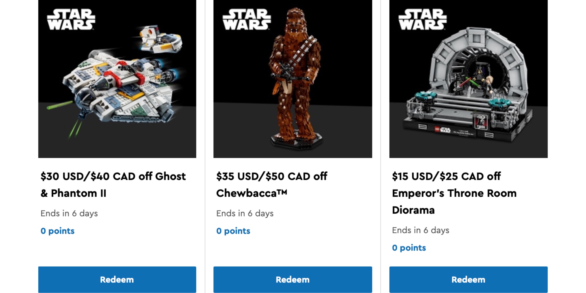 LEGO launches 4x Insiders points promo on rare Star Wars sets, plus ...