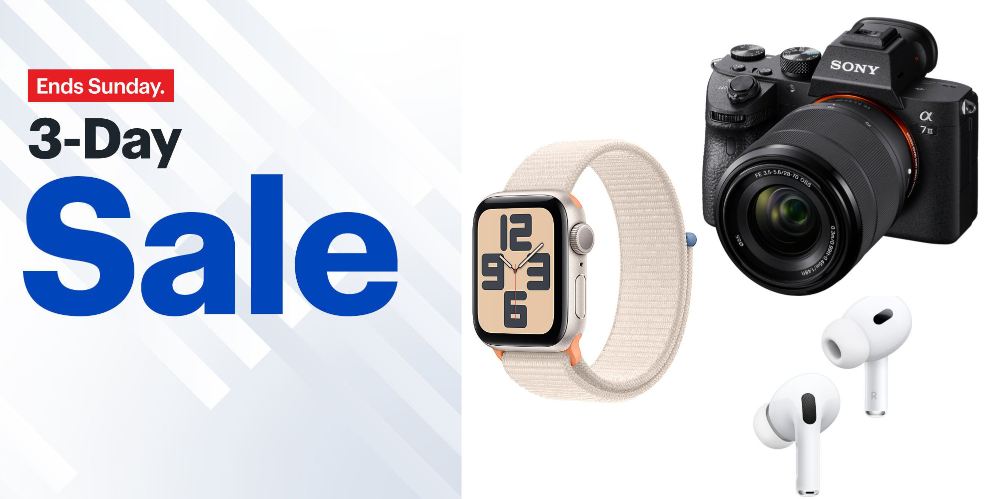 Best Buy 3day sale Canon/Sony mirrorless cams up to 1,000 off, Apple