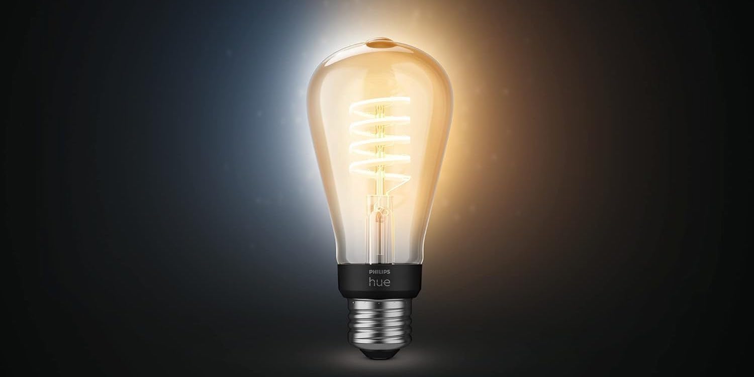 Philips Hue 7W ST19 White Ambiance LED Smart Vintage Edison Filament Bulb