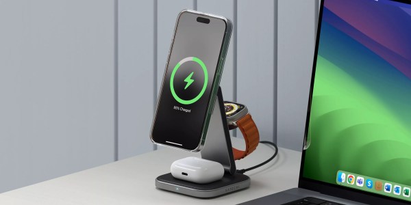Satechi 3-in-1 Foldable 15W Qi2 Wireless Charging Stand copy