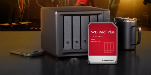WD Red Plus 8TB Internal SATA NAS Hard Drive