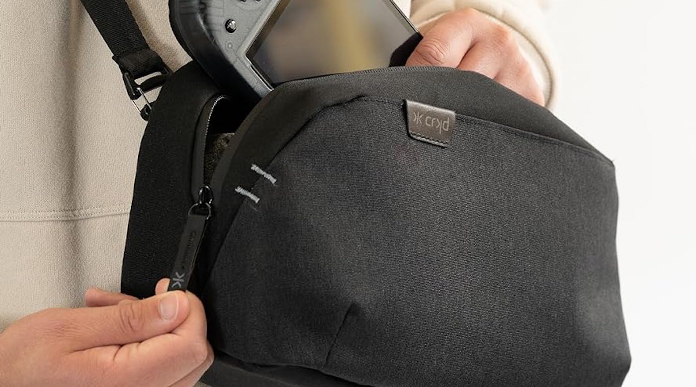 CRKD makes a Switch/Steam Deck sling bag you'll actually look good ...