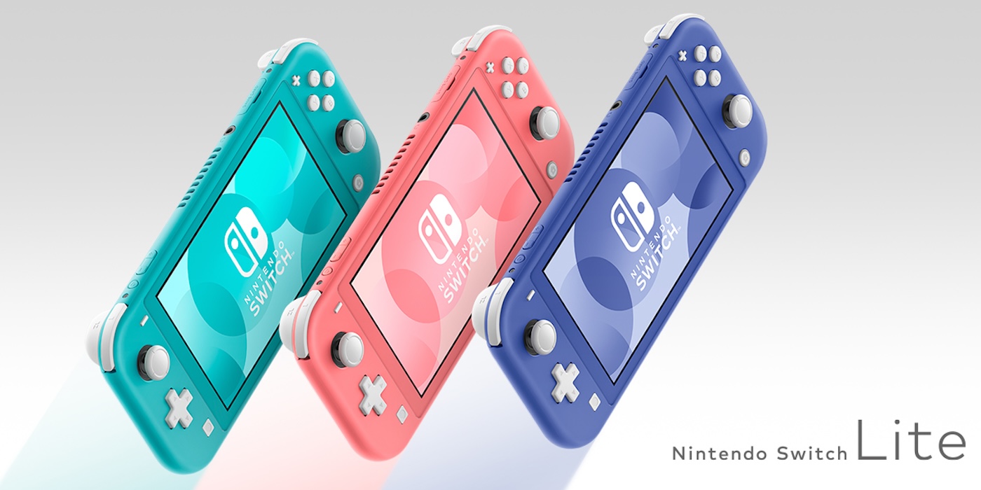 Factory Nintendo Switch Lite in Coral